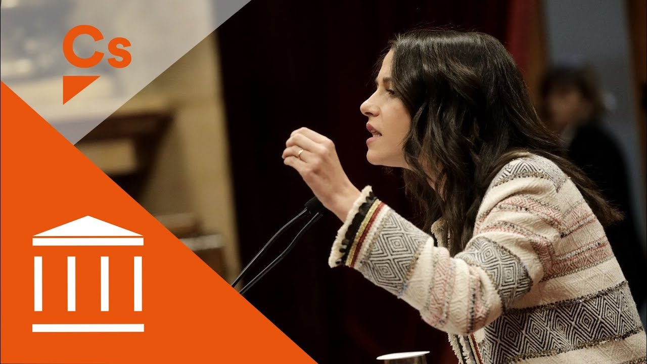 Inés Arrimadas. Réplica en respuesta a la comparecencia del president Torra