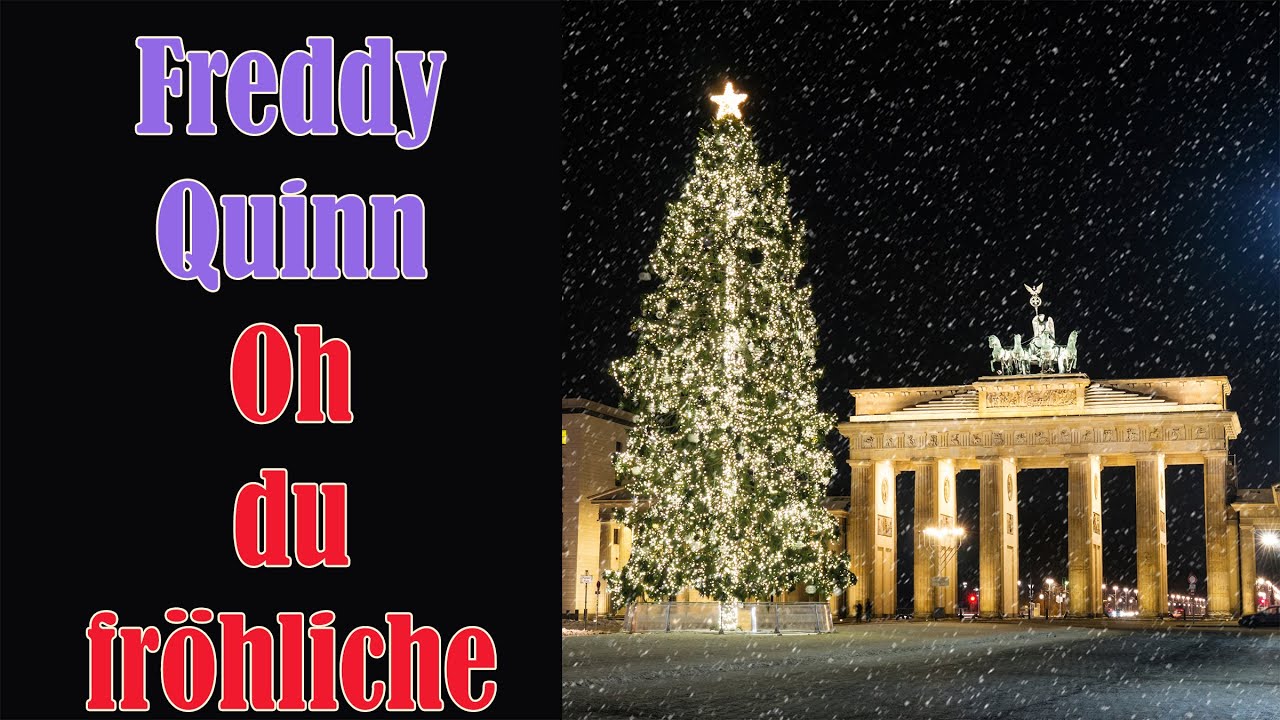 Freddy Quinn - Oh du fröhliche (German Christmas carol)