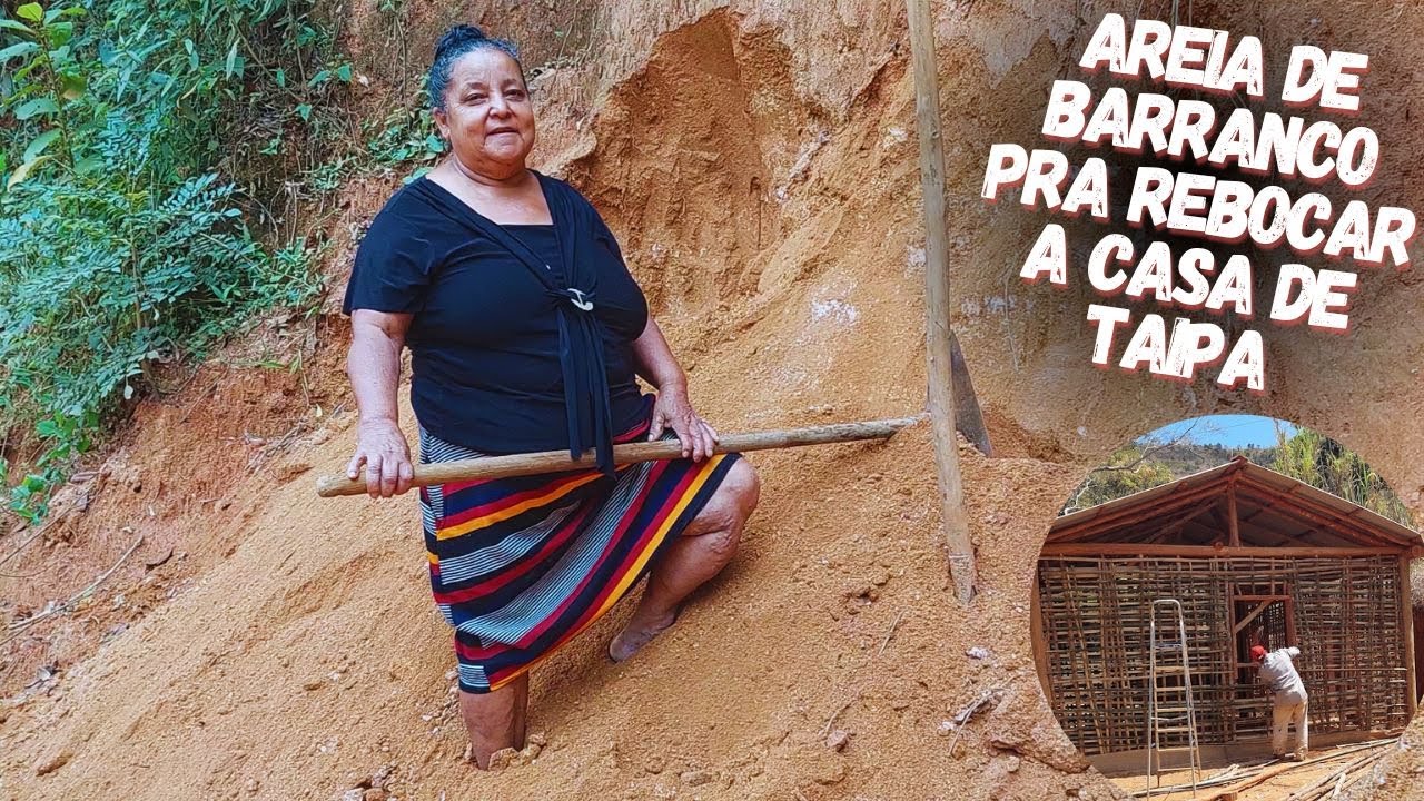 AREIA, TERRA DE FORMIGA E B0STA DE BOI!🐂 Essa é a receita do rebôco de antigamente 😂😂