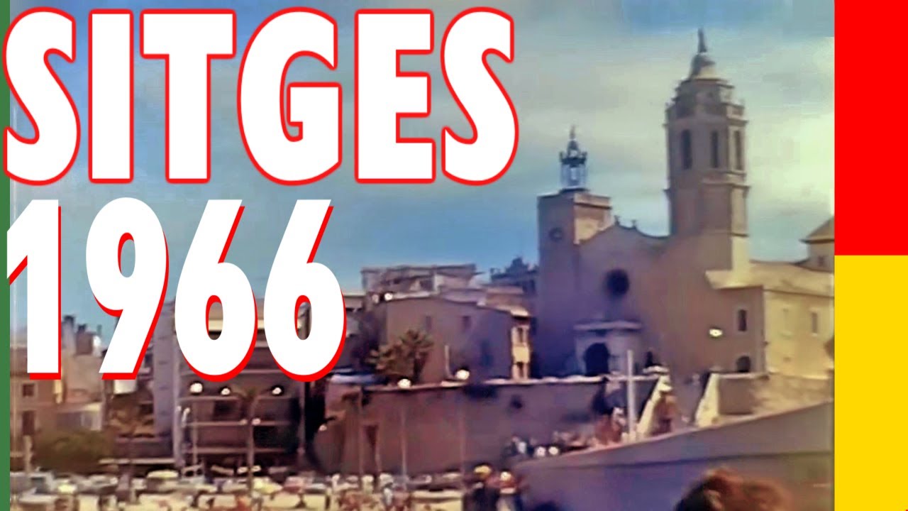 1966 SITGES Vintage 8mm Film Upscaled to 4K with sound editing + music