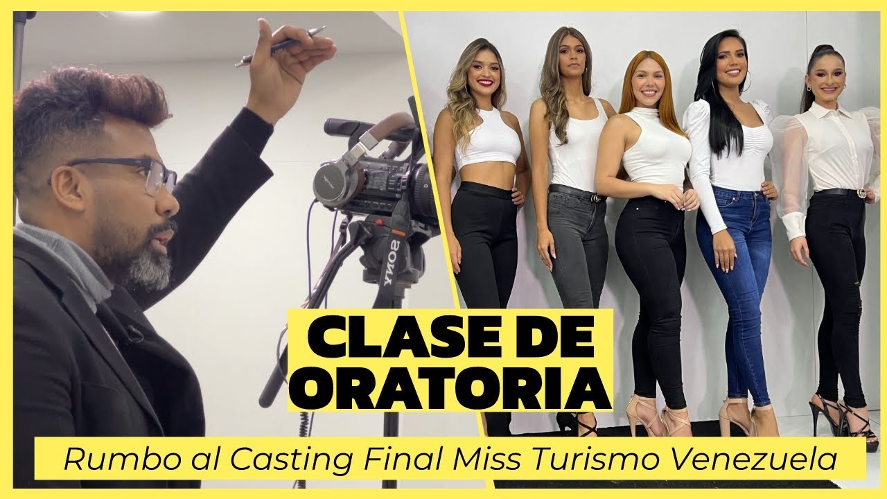 Clase de Oratoria antes del Casting Final de Miss Turismo Venezuela 2023 😍 Temporada 03 Capitulo 06