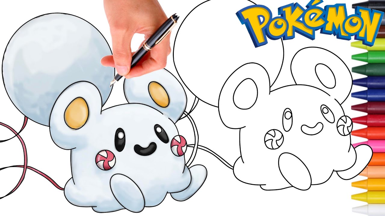 Comment dessiner AZURILL de Noël | Pokémon de Noël