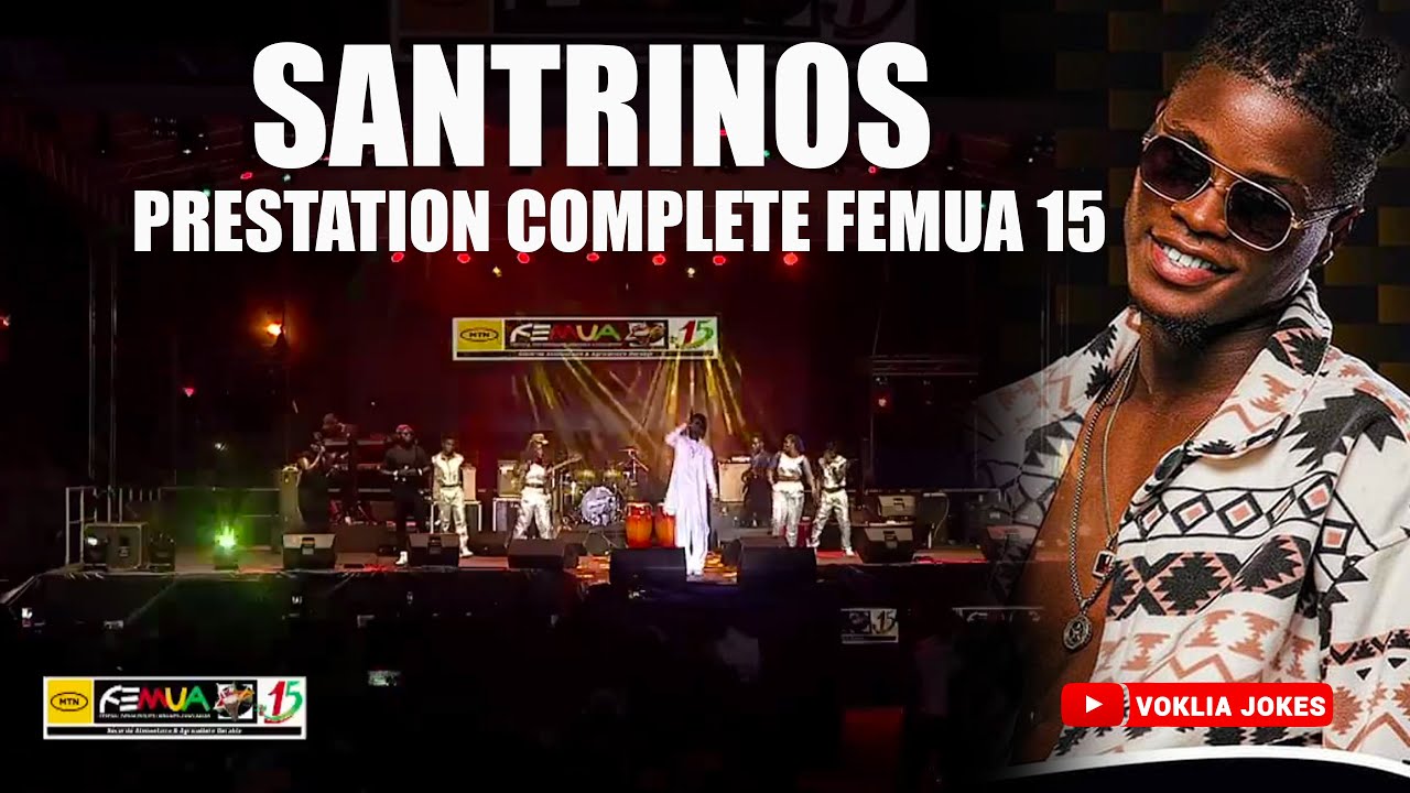 SANTRINOS RAPHAEL AU FEMUA 15: PRESTATION COMPLÈTE
