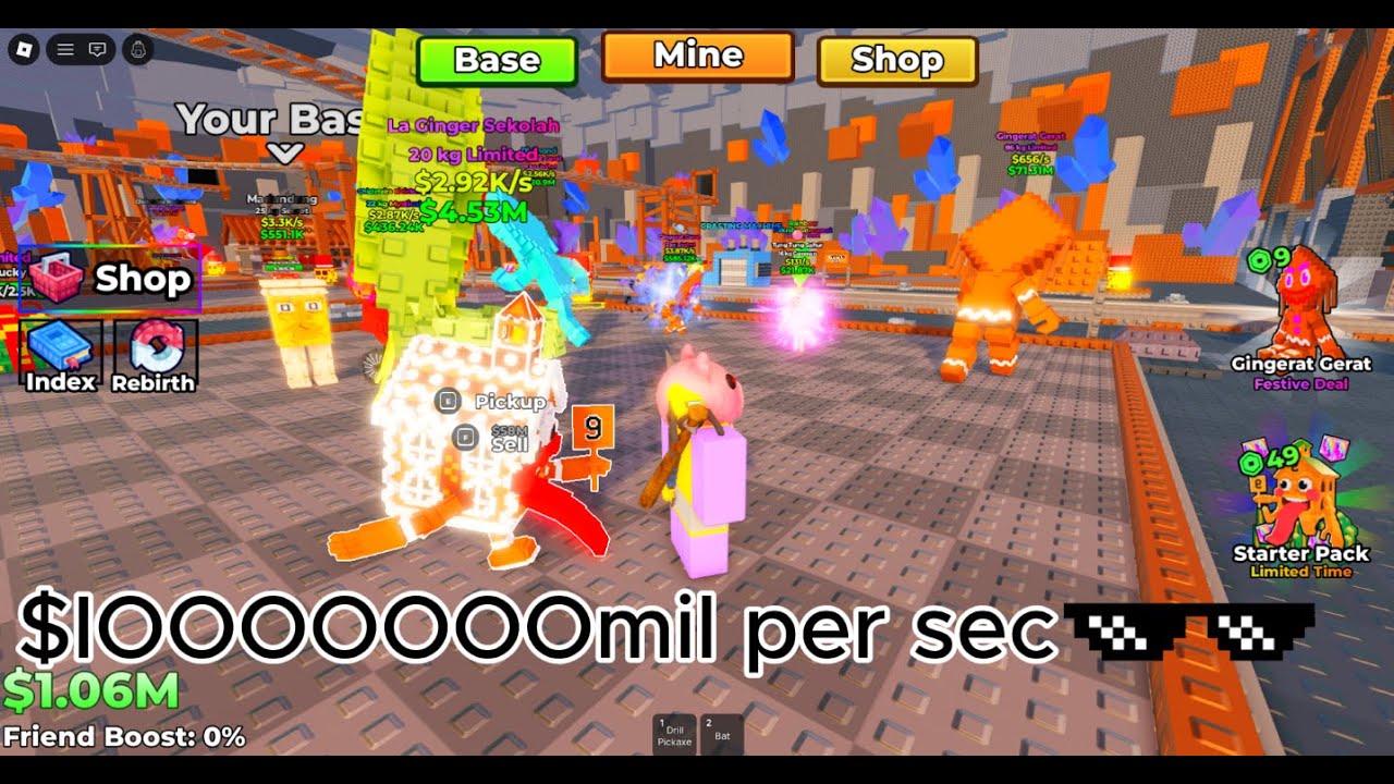 Roblox mine a brain rot!