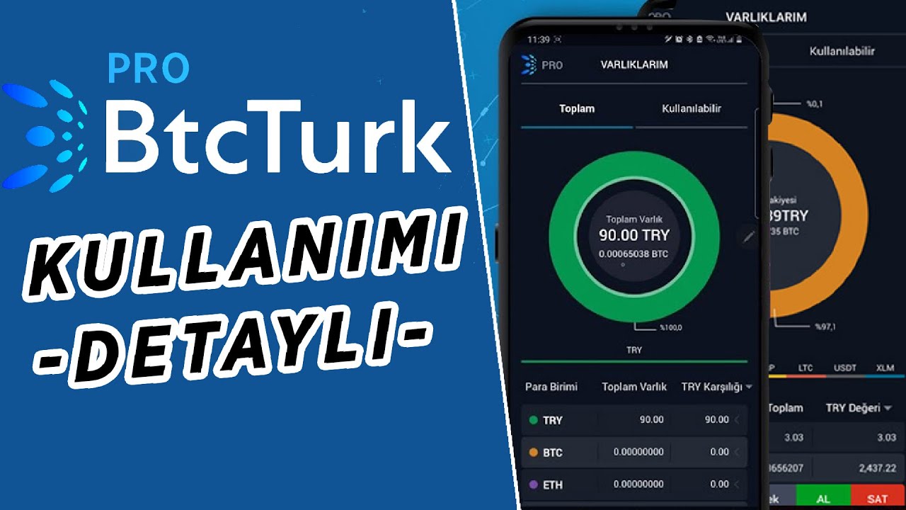 DETAYLI ANLATIM!! BTC T&Uuml;RK PRO KULLANIMI / Btct&uuml;rk Stop Limit Nasıl Kullanılır?
