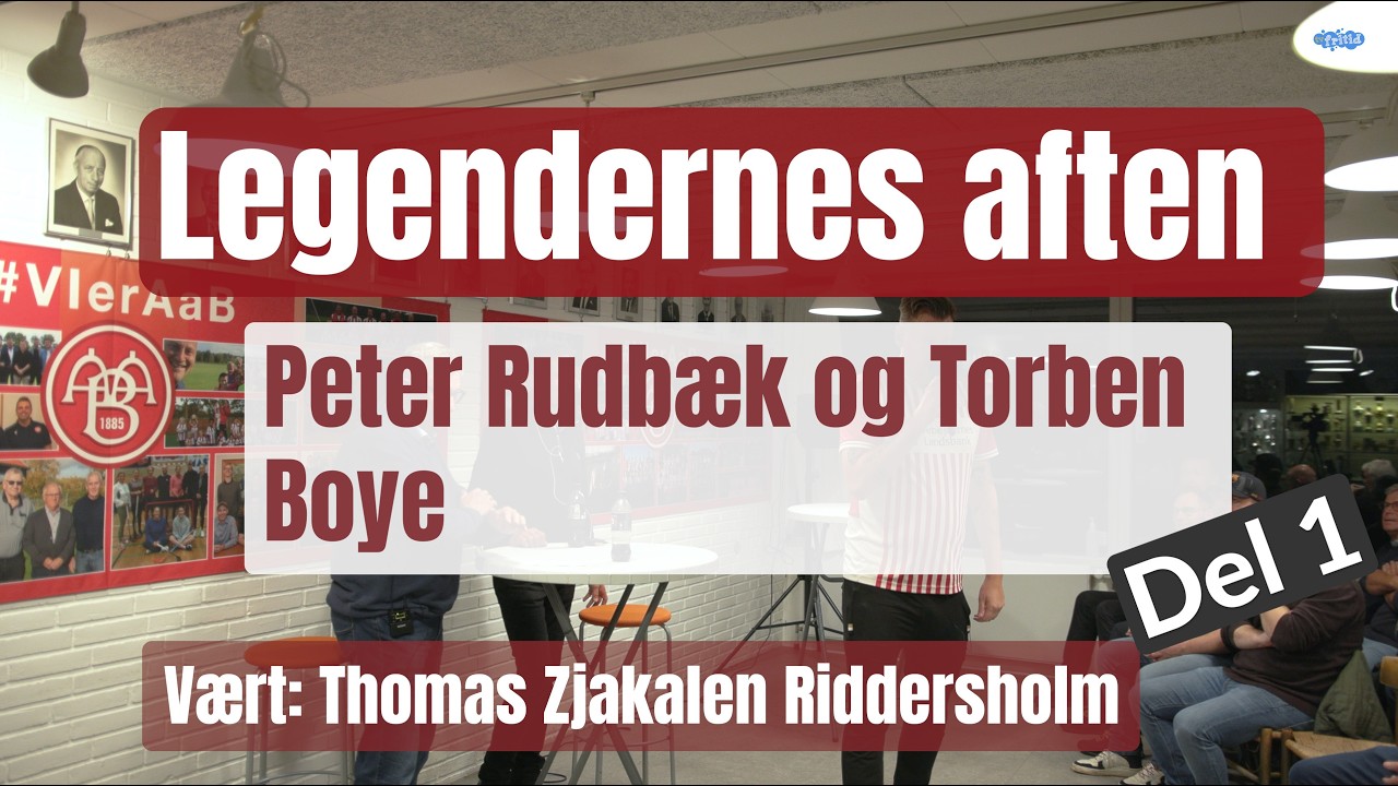 Legendernes aften på Hornevej - Peter Rudbæk og Torben Boye - del 1