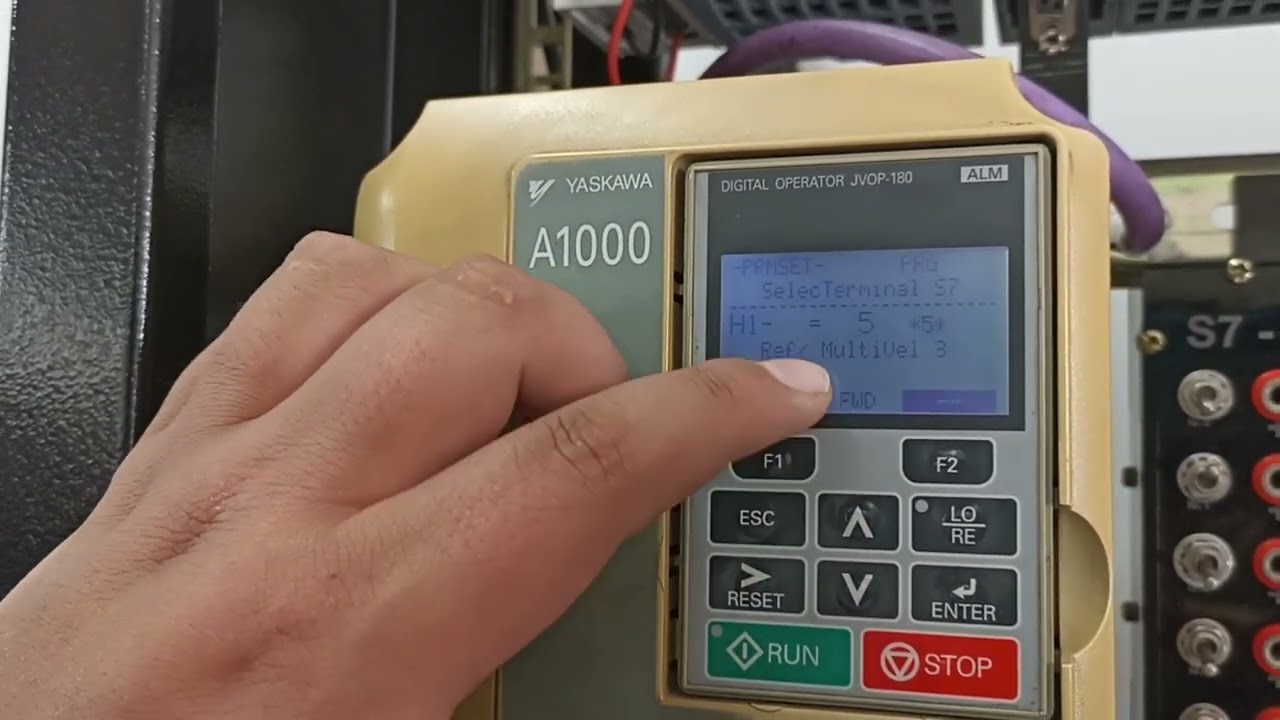 Configuracion Variador Yaskawa A1000