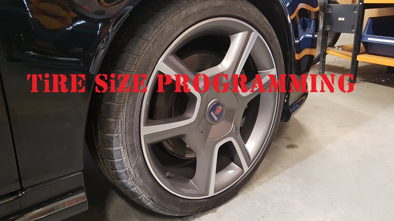 Saab Cars - Tech2 For Dummies - Episode #4 - Tire Sizes