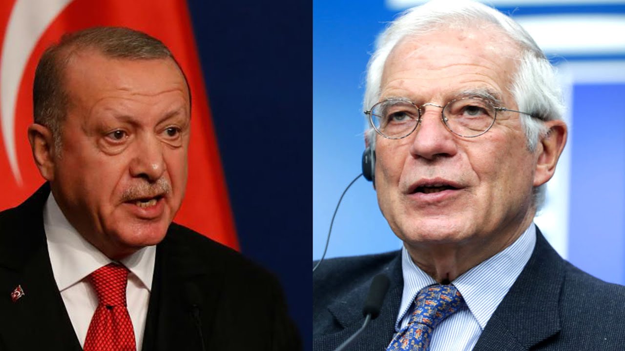 Can EU stop Turkey in Libya? Josep Borrell replies LIVE to journalists!