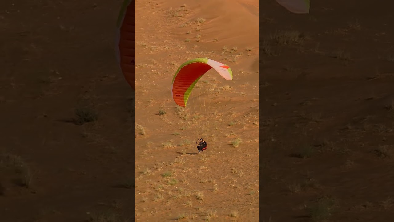 Paragliding Adventure | Desert Flight | Paragliding World #paraglidingworld #paragliding