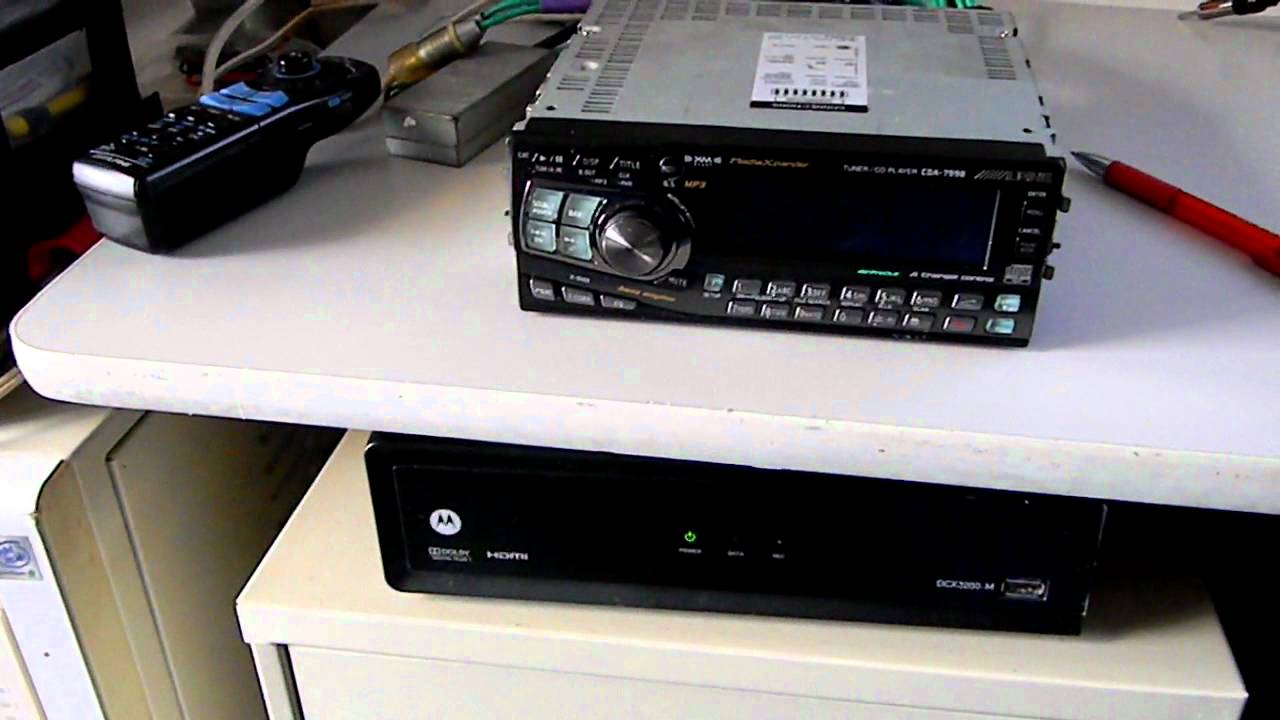 ALPINE 7998 No Display