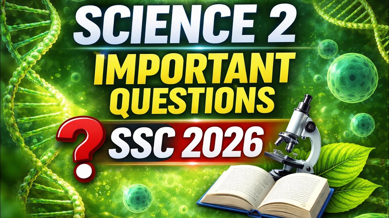 Most Important Questions and Bookmarks | Science and Technology Part 2 | Class 10 Maharashtra Board