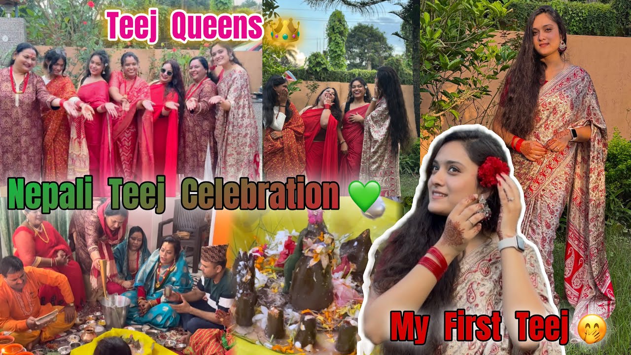 Teej Aayo ❤️ Nepali Teej Celebration | Shaadi Se Pehle First Teej | HARTALIKA TEEJ 2025 DEHRADUN 