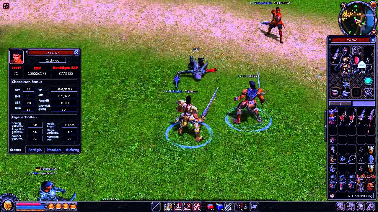 Metin2 Deimos Dante54 & Zephyros PvP Vol. 2