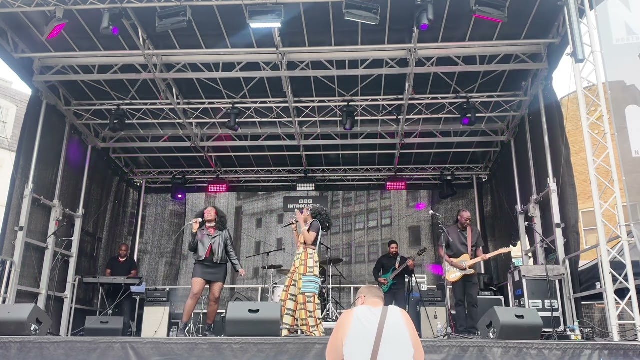 Maka performs Chocolate Love with Banké Naya at the North Hampton festival 2025