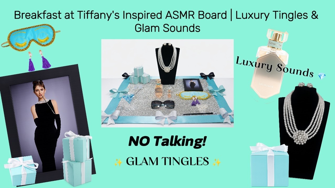 Breakfast at Tiffany’s Inspired ASMR 💎✨| Elegant & Satisfying Sounds