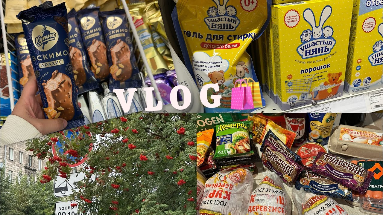 MARKET VLOGU 🛒🛍️ Быстронои 🇷🇺 скоро осень 🍂