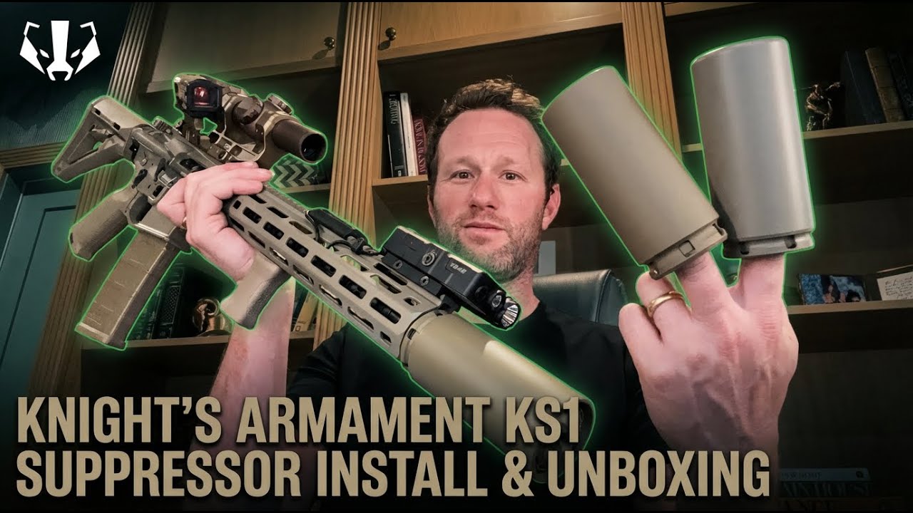 Angry Gun QDC Airsoft Mock Suppressor Review - VFC KS1 Build Modifications