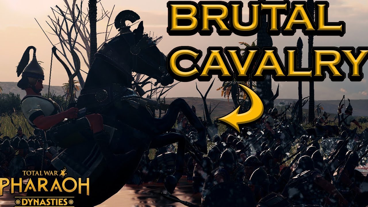 PHARAOH MULTIPLAYER : BRUTAL CAVALRY & CHARIOT CLASH ! ASSYRIA VS IRSU!