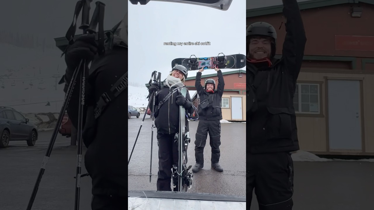 Learning to ski at 25 for the first time #skiing #ski #skivlog