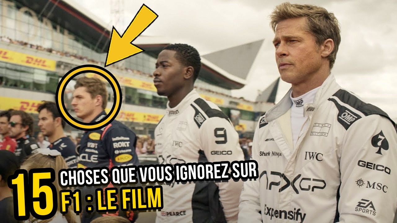 15 CHOSES que vous IGNOREZ (PEUT-ÊTRE) sur F1 : LE FILM | DÉTAILS, ANALYSE & ANECDOTES [SPOILERS]