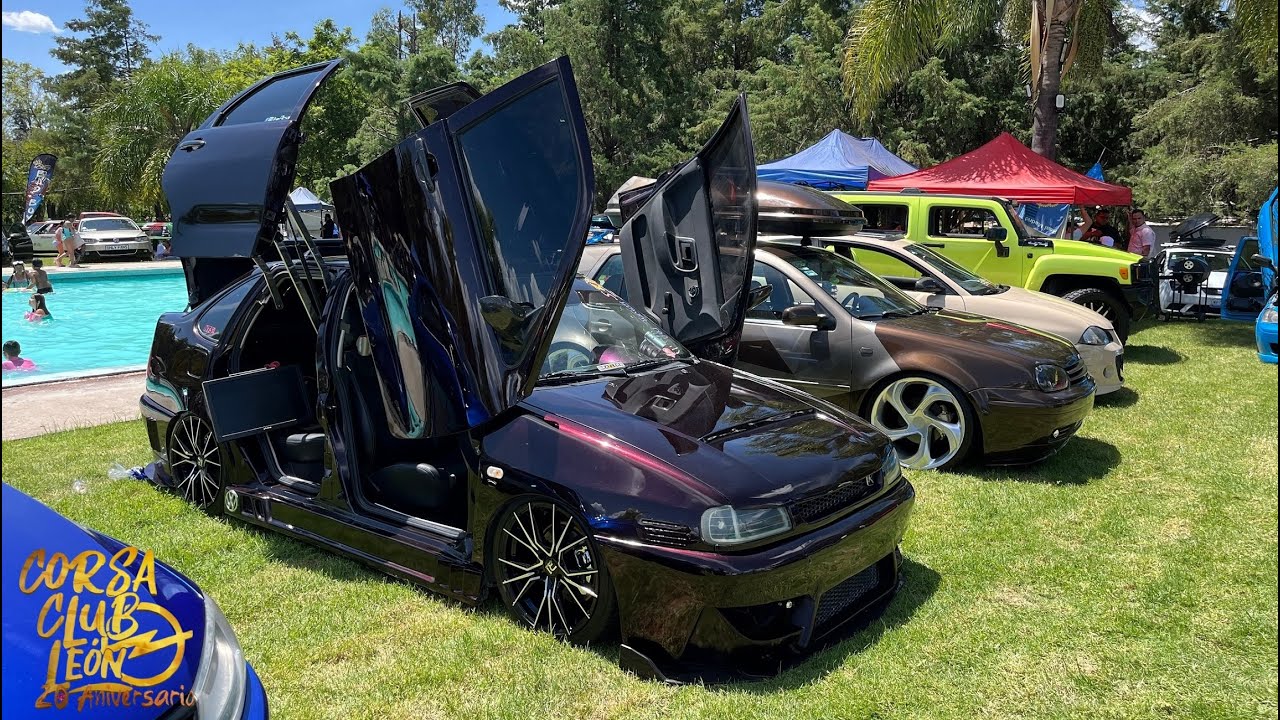Car Show Multimarca TUNING para festejar el 20 Aniversario del Corsa Club Le&oacute;n