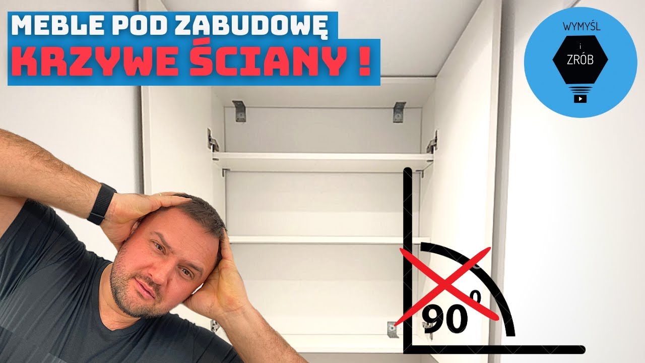 Jak zrobić meble? Mieszkanie z krzywymi ścianami - montaż z problemami