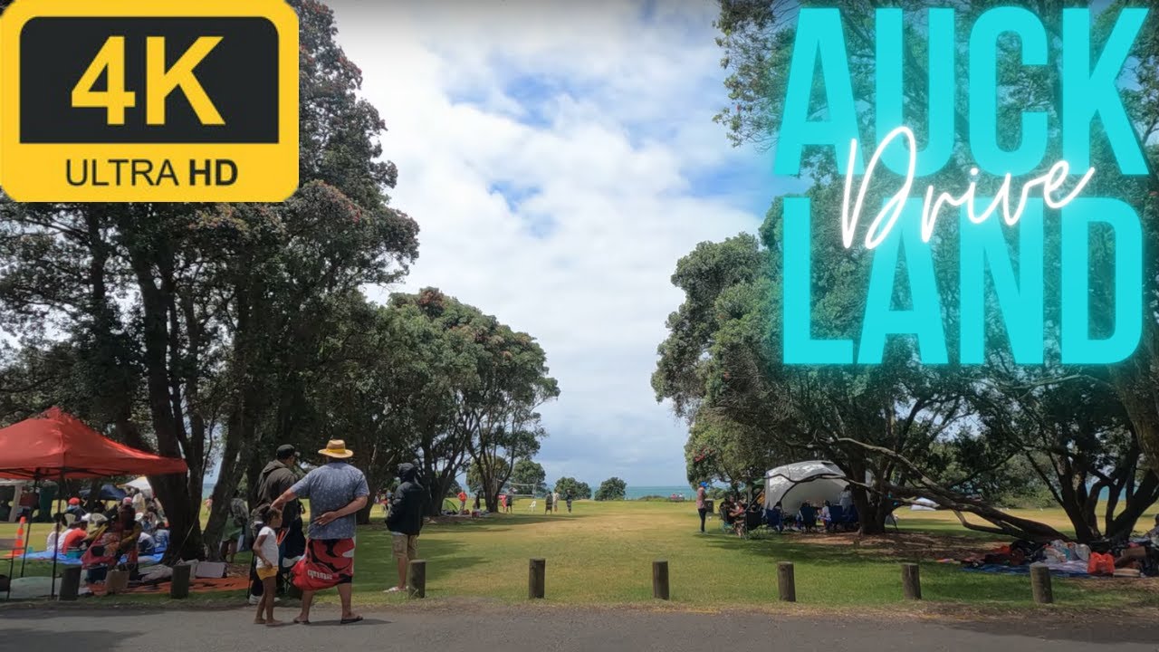 Auckland Drive | Long Bay to Rosedale | North Shore | 4K