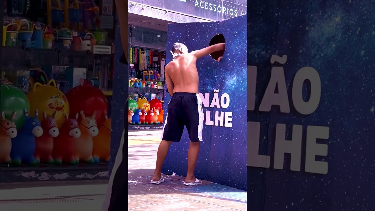 Se olhar leva TORTA NA CARA!