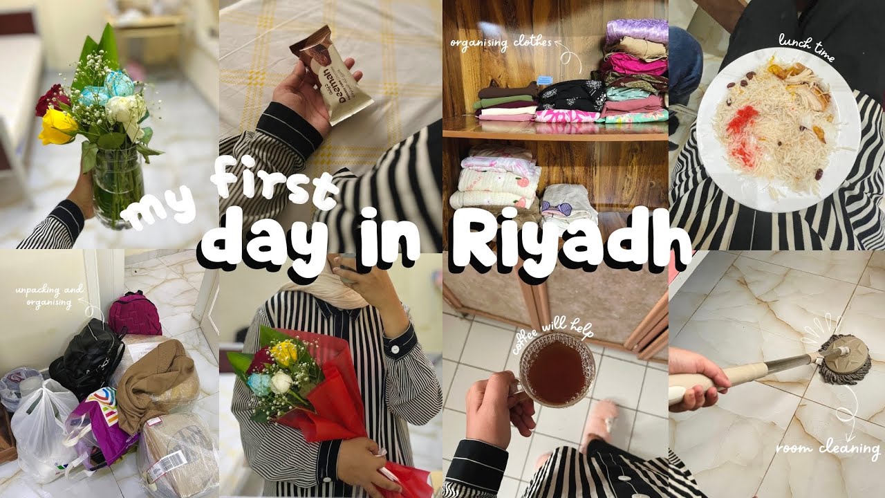 Riyadh ലെ എന്റെ ആദ്യത്തെ day 🍒🇸🇦 | unpacking ~ organising ~ cleaning | Malayalam 