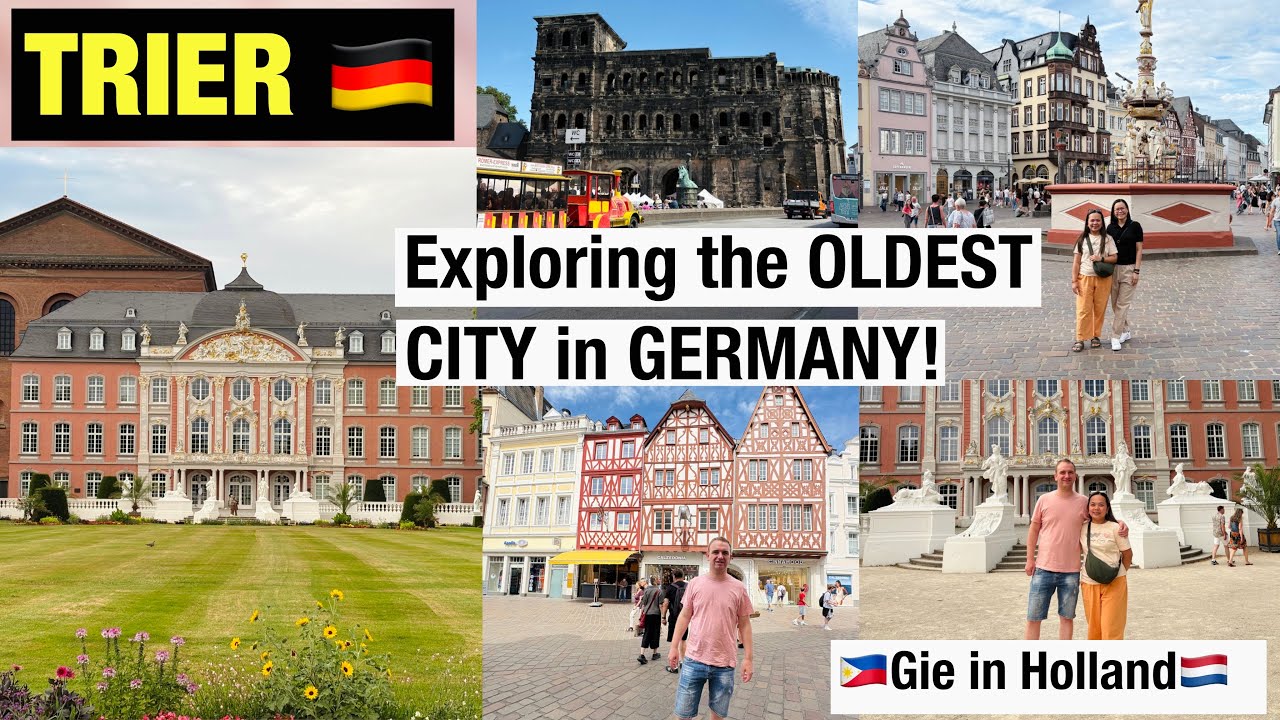 TRIER GERMANY!🇩🇪 Travel Vlog ❤️ GieinHolland