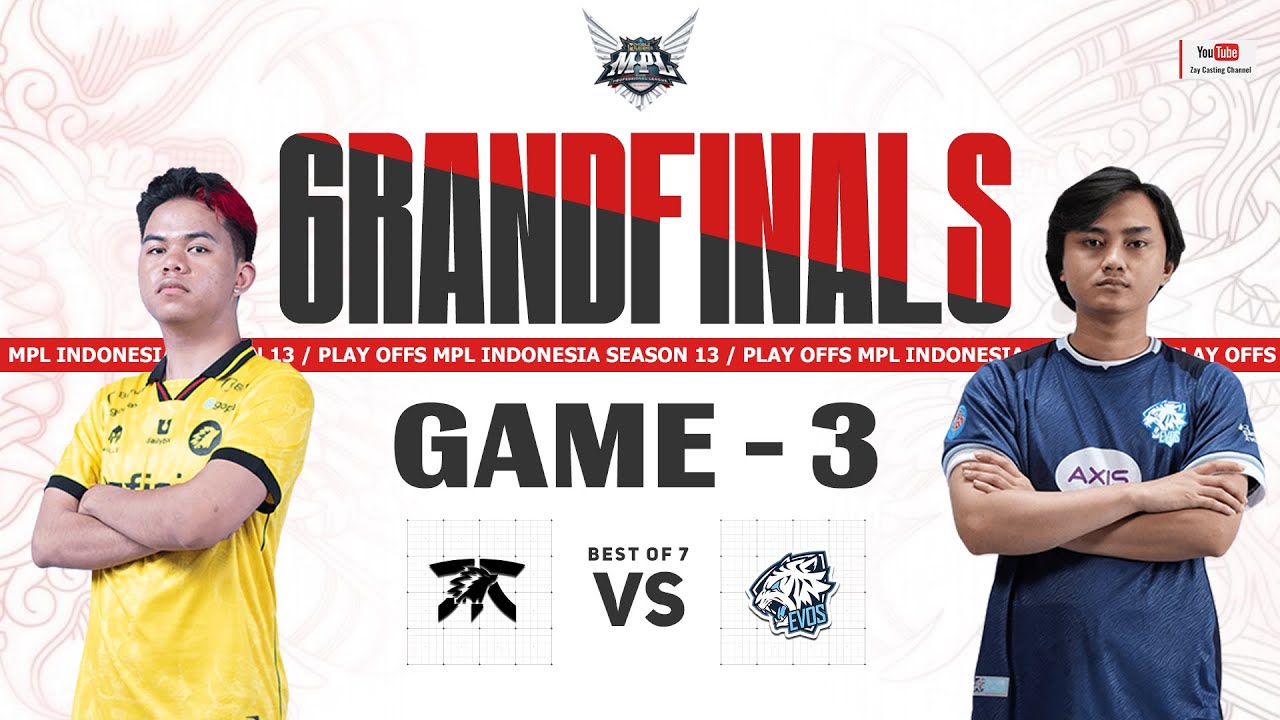 [Game - 3] Fnatic Onic vs EVOS GLORY | MPL ID S13