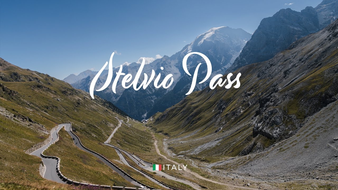 🇮🇹 Italy - Driving the Stelvio Pass in Campervan 4k