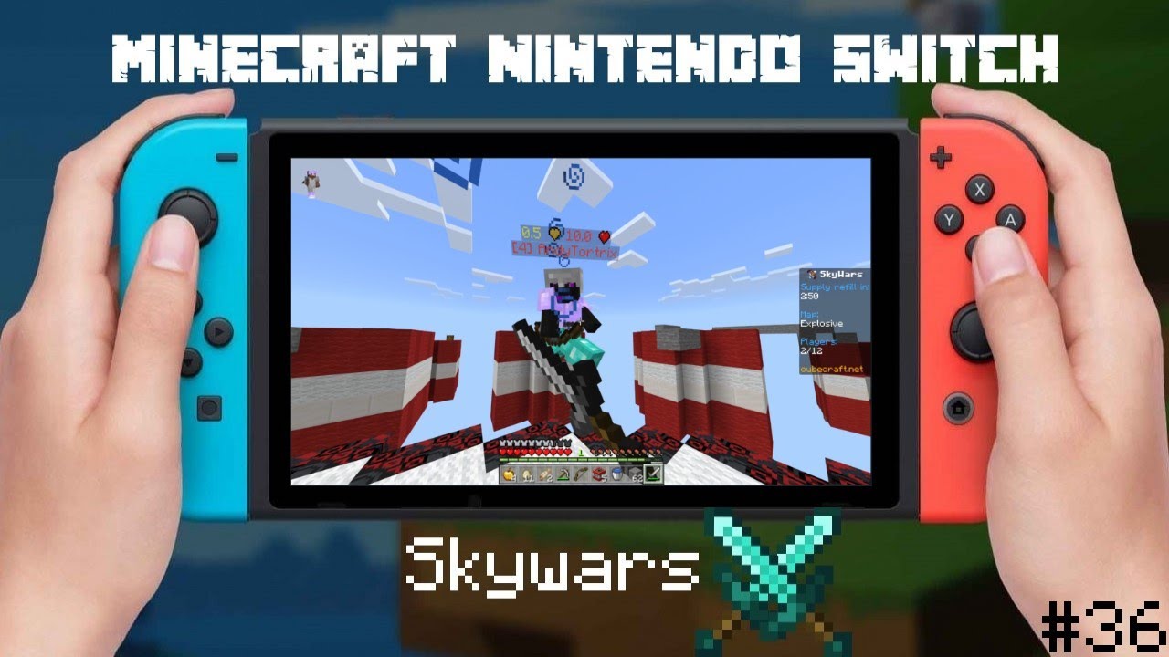 Minecraft Nintendo Switch - Skywars Gameplay #36