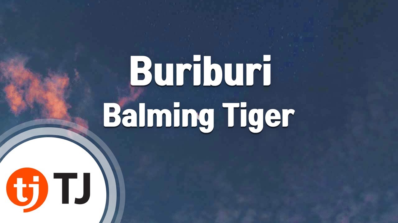[TJ노래방] Buriburi - Balming Tiger / TJ Karaoke
