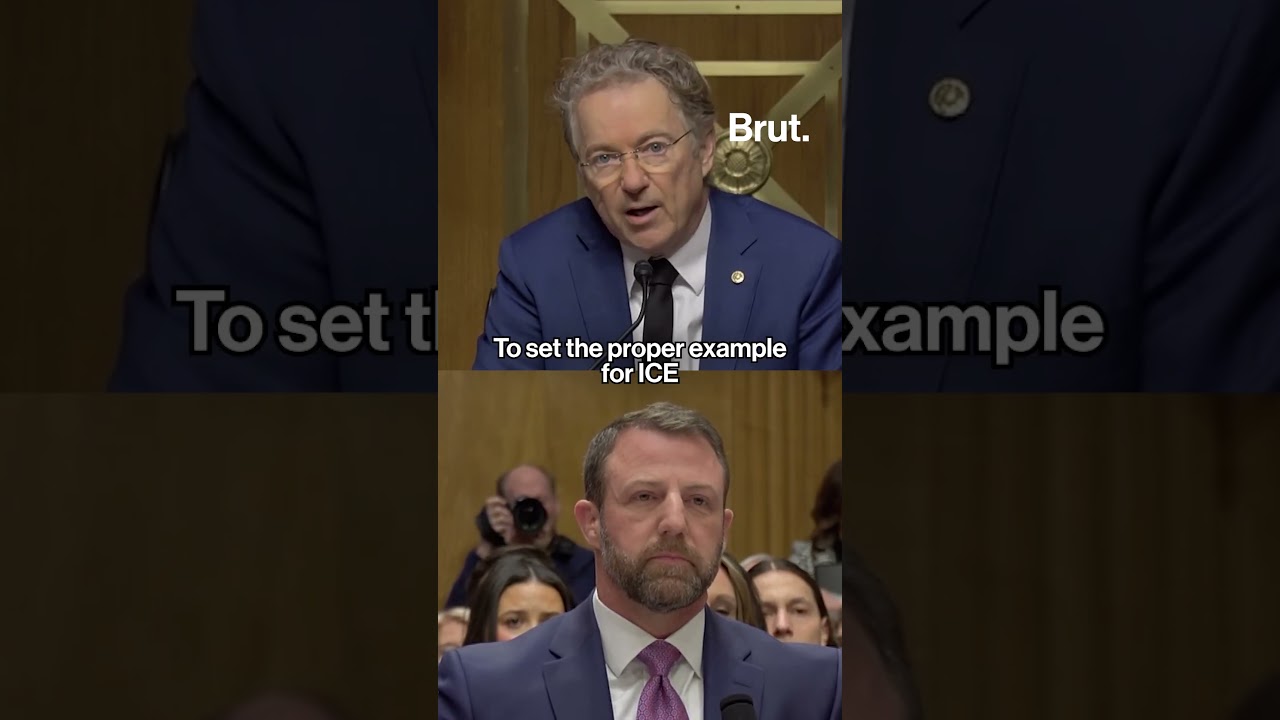 Sen. Rand Paul confronts Markwayne Mullin for condoning political violence against him