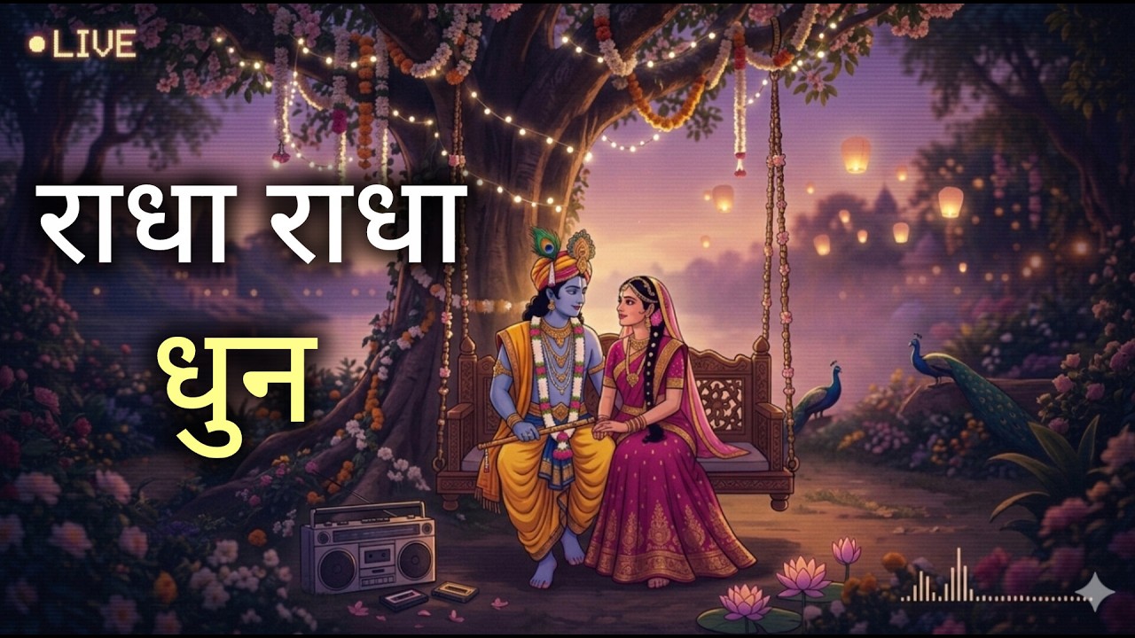 ​Non-Stop Radha Radha Dhun | Shri Radha Rani Bhakti | Live Chanting