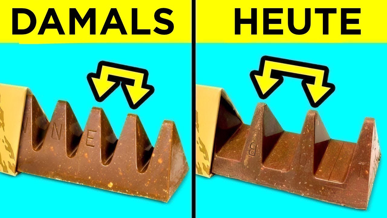 Lebensmittel, von denen du nicht wissen sollst, dass sie sich heimlich verändert haben