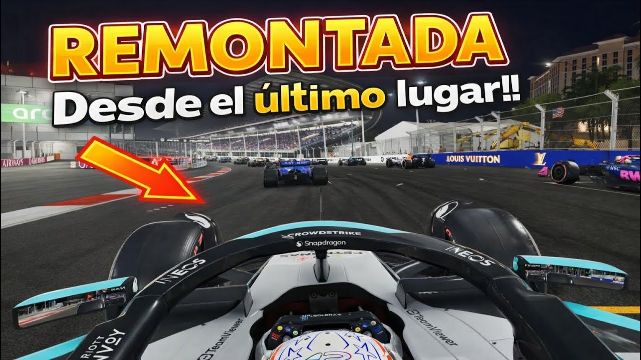 REMONTANDO Desde la ÚLTIMA POSICIÓN En el GP de LAS VEGAS