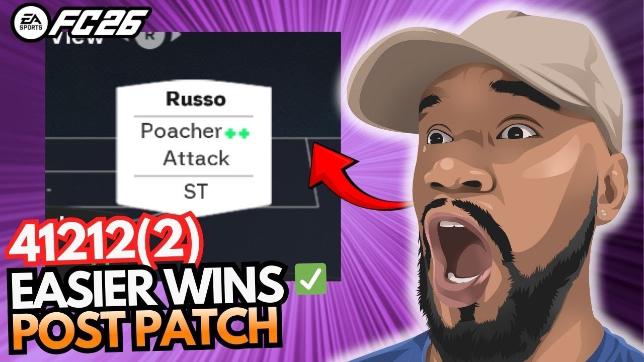 *NEW* EASIER WINS WITH 41212😲🔥FC26 CUSTOM TACTICS AND ROLES