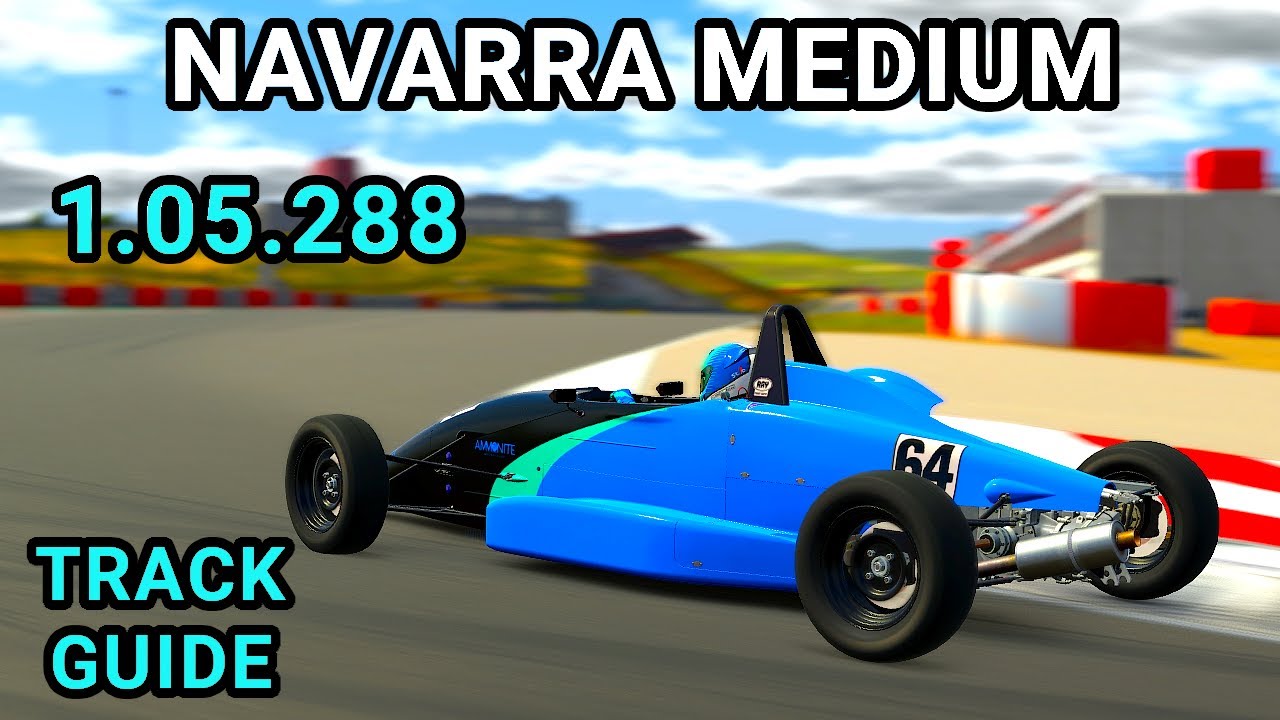 Руководство по трассе Navarra Speed ​​Circuit - Medium Ray FF1600 iRacing