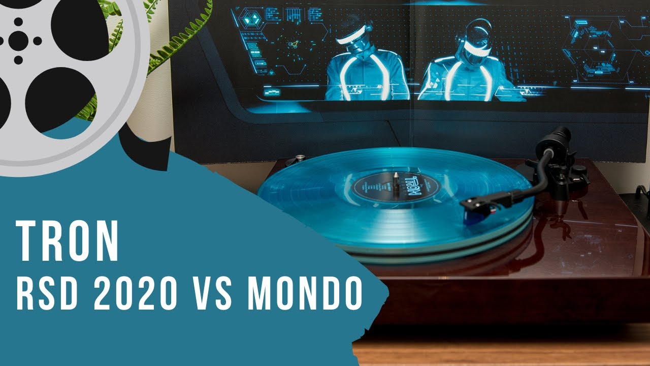 Tron Legacy Vinyl Soundtrack Unboxing & Review - RSD 2020 vs Mondo Release