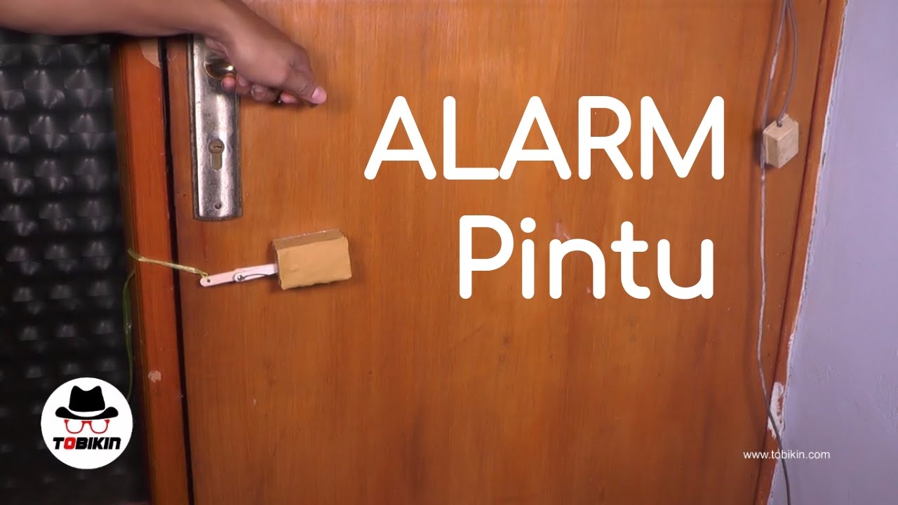 Membuat Alarm Pintu Sederhana (alarm buka pintu)