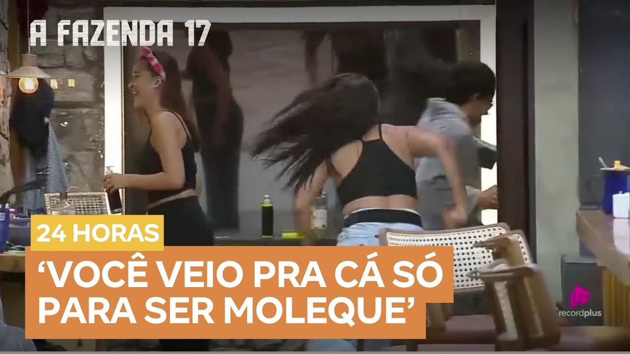 ‘Você veio pra cá só para ser moleque’, dispara Yoná para Dudu | A Fazenda 17