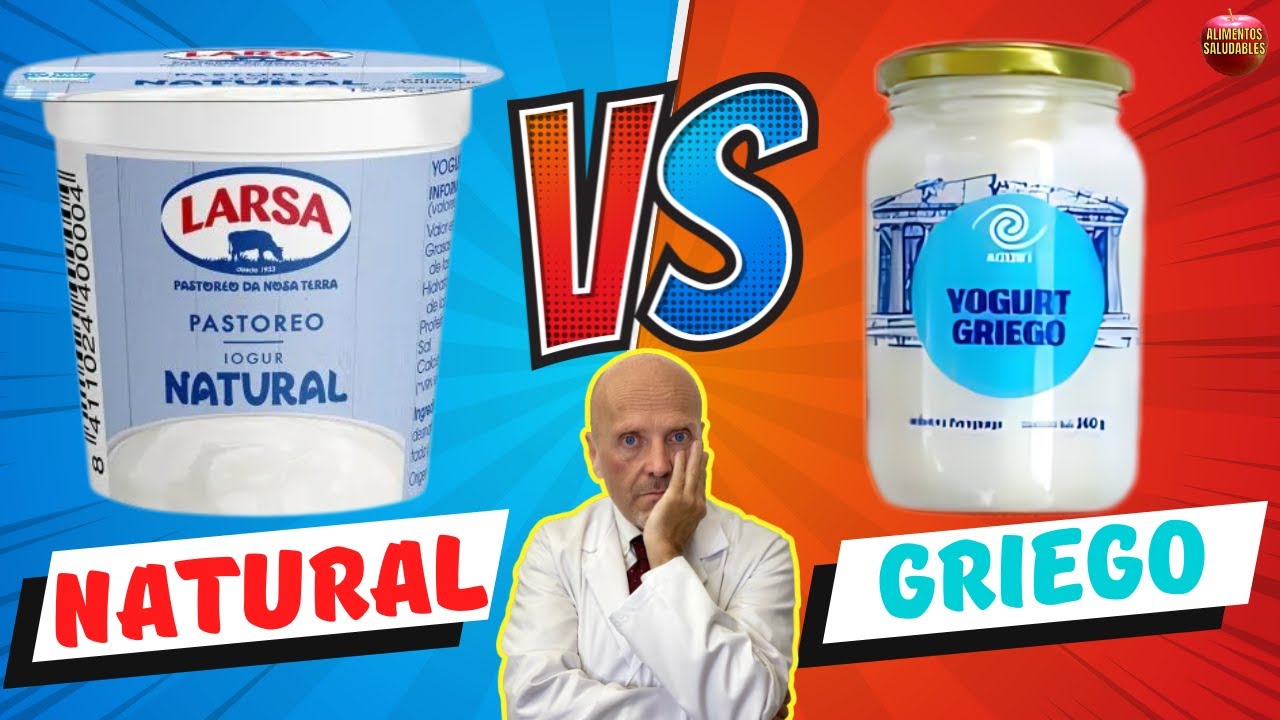 ✅ YOGUR GRIEGO VS YOGUR NATURAL ¿CUAL ES EL MEJOR? ✅