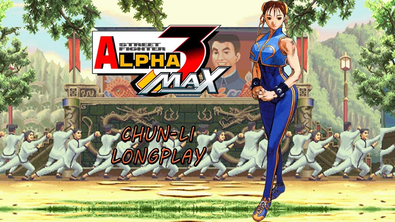 Street Fighter Alpha 3 Max [PSP] Chun-Li