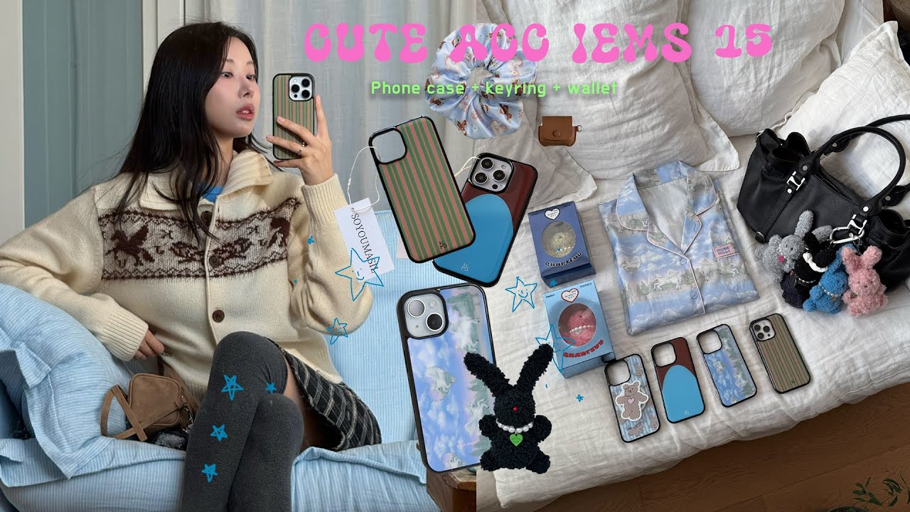 핀터레스트 갬성 폰케이스 잔뜩 !💭📱+키링• 지갑•삶의질 상승템까지••💡연말선물로 추천하는 악세사리 13개
