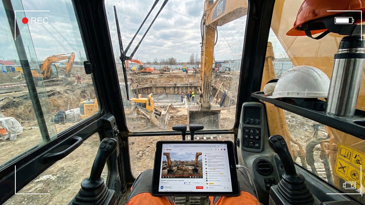 Relaxing Excavator ASMR LIVE / Прямий ефір з кабіни