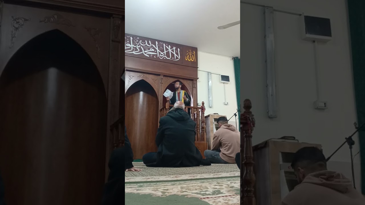 خطبة وصلاة الجمعه من مسجد علي ابن ابي طالب من خلايل اللوز في بيت لحم 12/12/2025