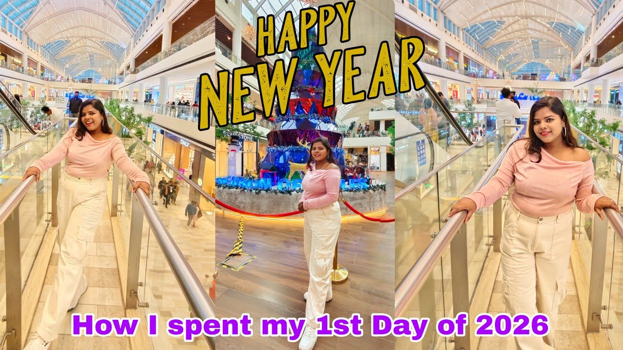 2026 New Year Vlog 🤩❤️ | How I Spent my Day in LULU MALL🤩 | New Year Gone Wrong😶